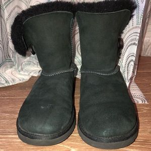 Bailey Button Kids UGGS (Black)